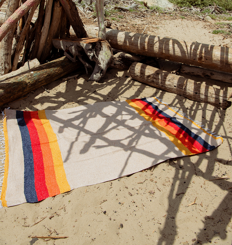 Vintage Desert | Recycled Throw Beach Blanket
