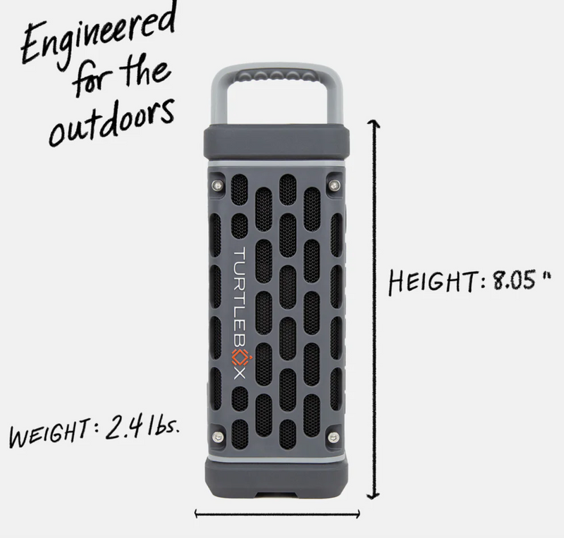 Turtlebox Ranger Speaker | Gray
