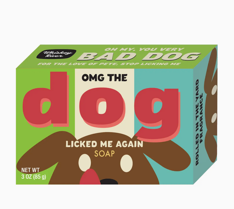 Omg the Dog Triple Milled Boxed Bar Soap | Funny Soap