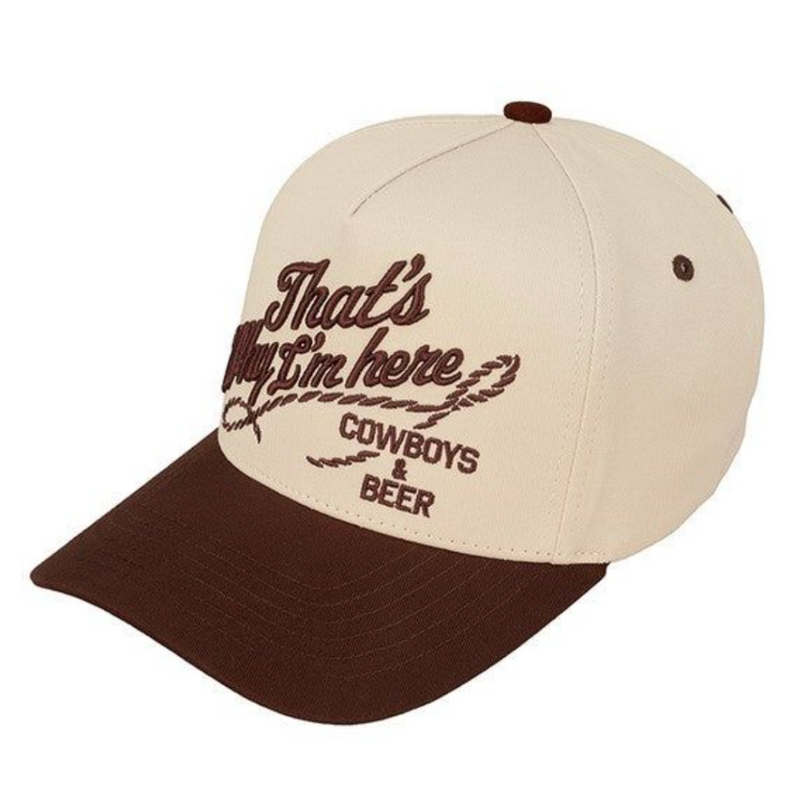 That's Why I'm Here Hat