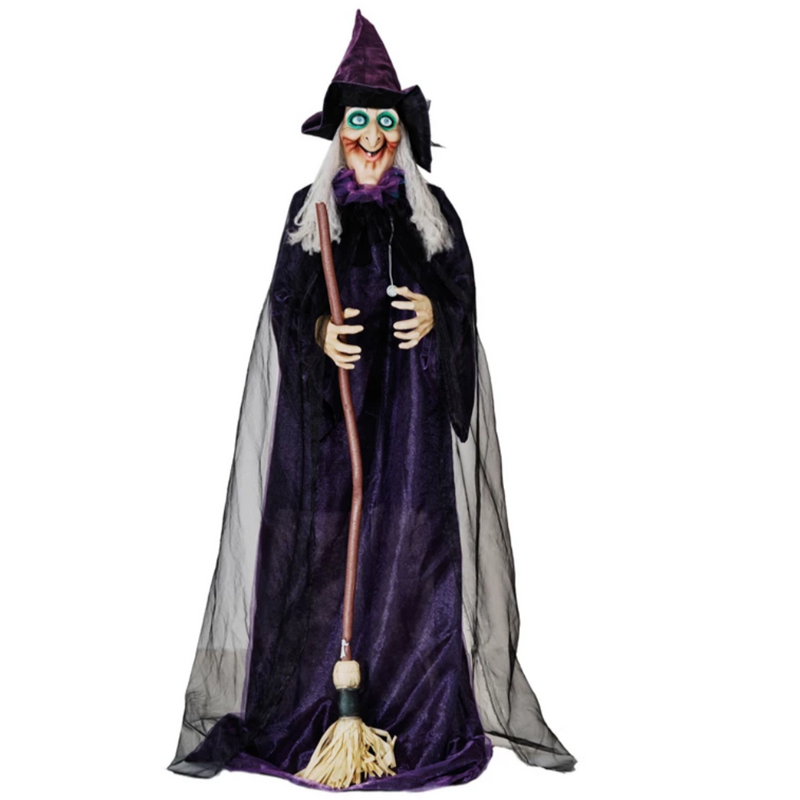 Animated Witch w/ Lights & Sound