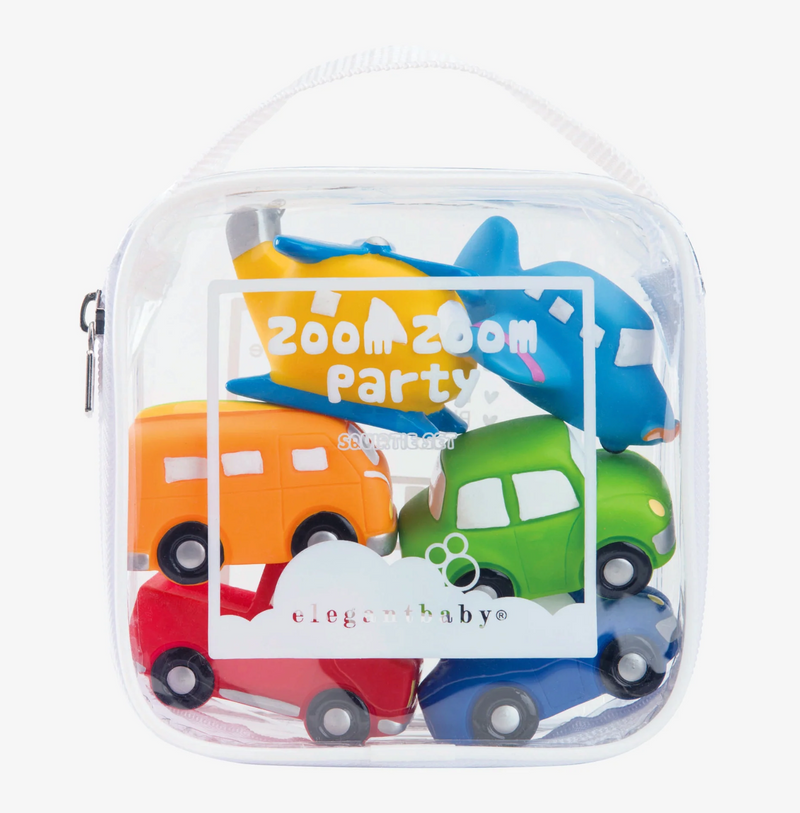 Zoom Zoom Squirties Bath Toys