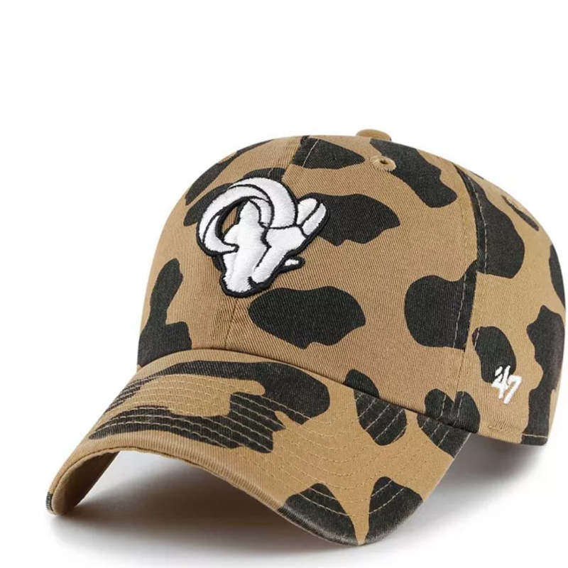 Los Angeles Rams Camel Rosette '47 Clean Up Hat