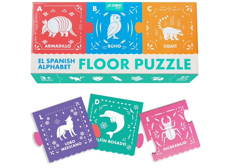 El Spanish Alphabet Jumbo Floor Puzzle