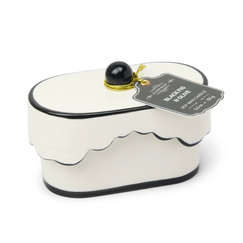 Black Fig & Olive | Chérie 5.5 oz Ceramic Candle