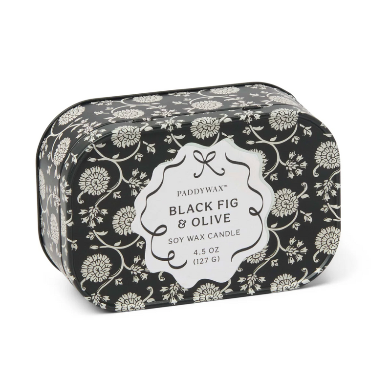 Black Fig & Olive | Chérie 4.5 oz Tin Candle
