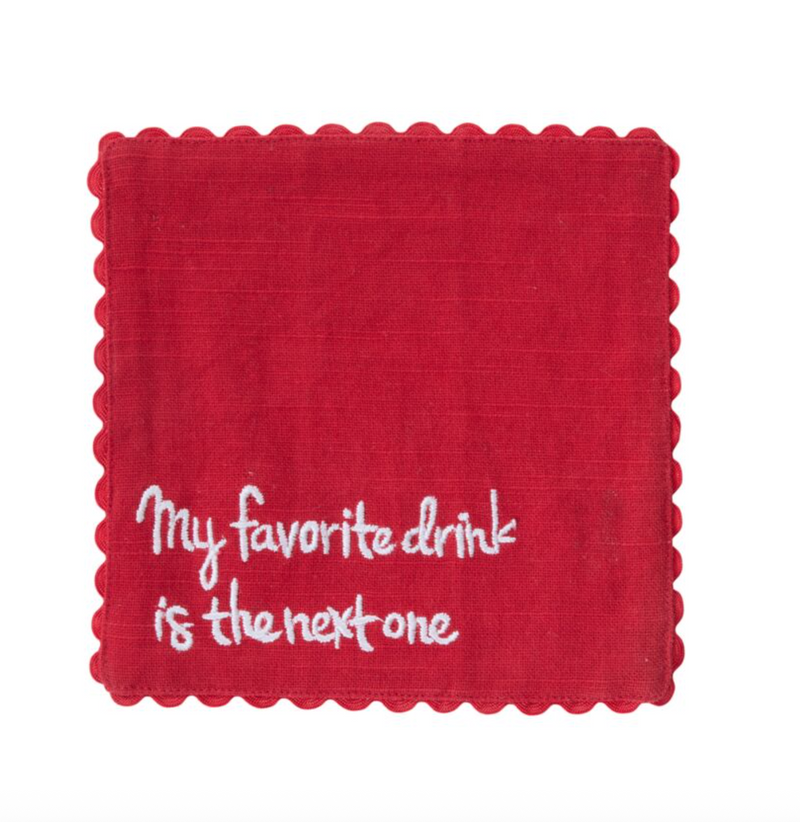 Holiday Spirit Cocktail Napkin