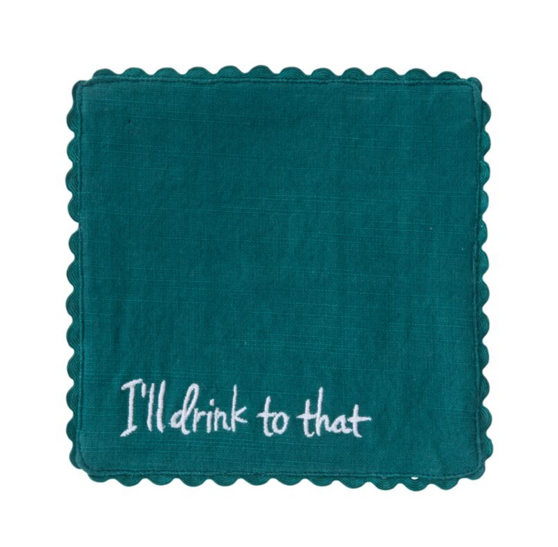 Holiday Spirit Cocktail Napkin