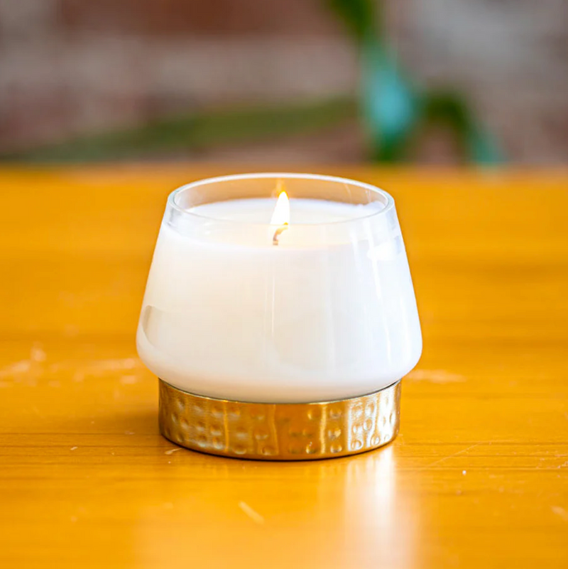 Pressed Floral Candle | Forest | Small