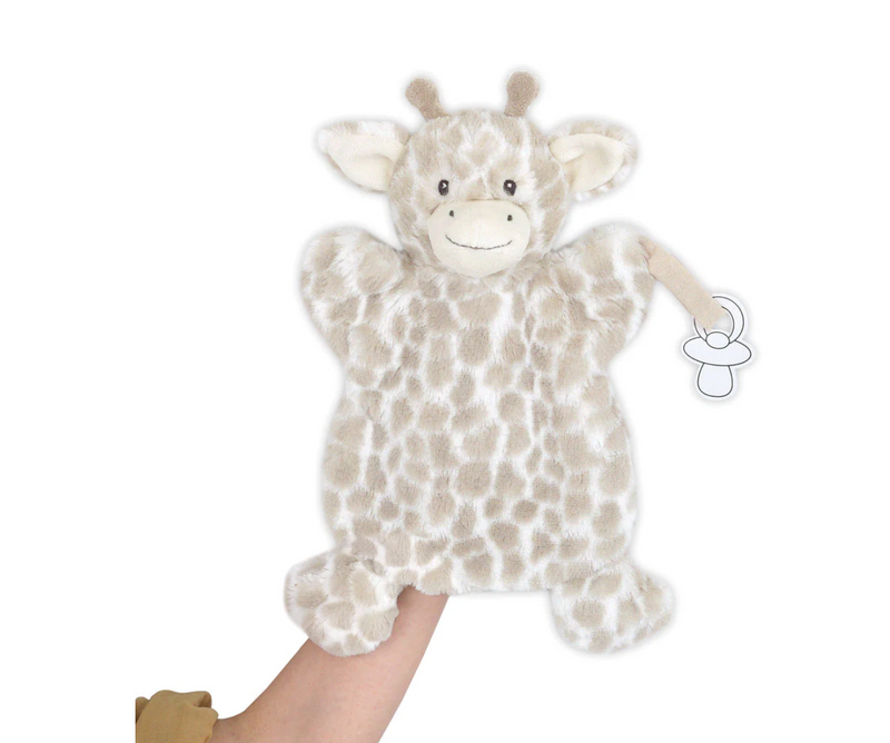 Gentry Giraffe | Paci Holder Puppet