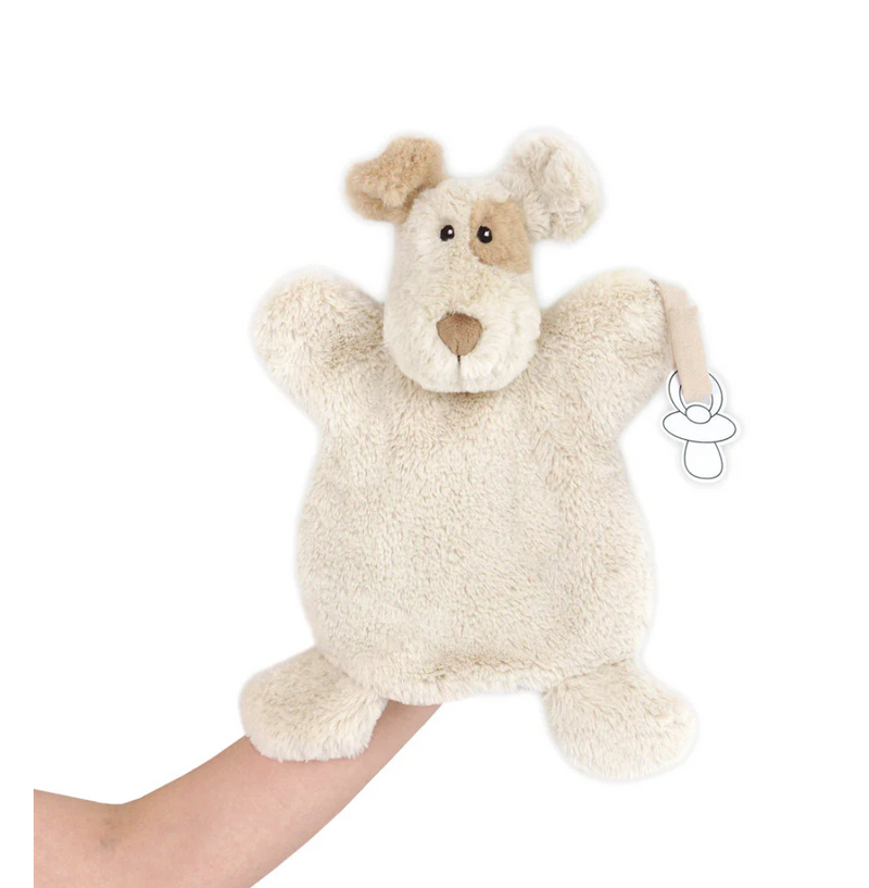 Bogart Puppy | Paci Holder Puppet