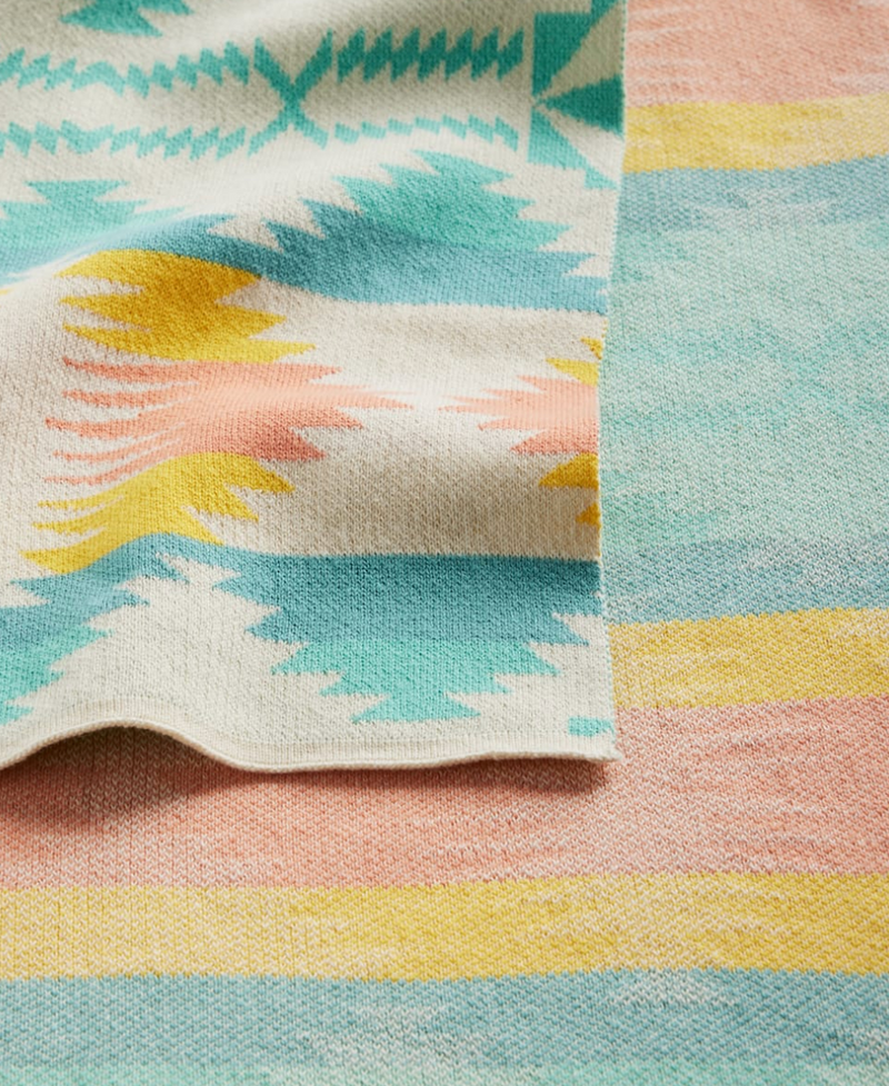 Knit Baby Blanket and Beanie | Falcon Cove