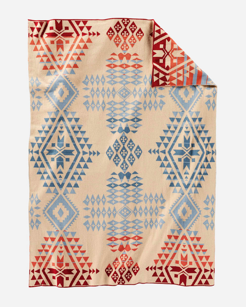 Knit Baby Blanket With Beanie | Canyonlands