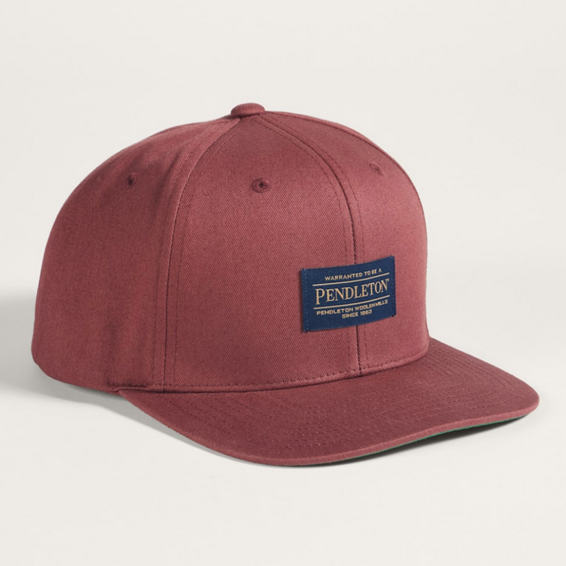 Logo Flat Brim Hat