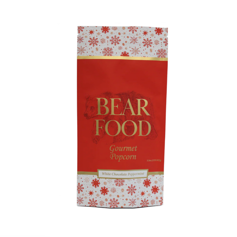 White Chocolate Peppermint Popcorn