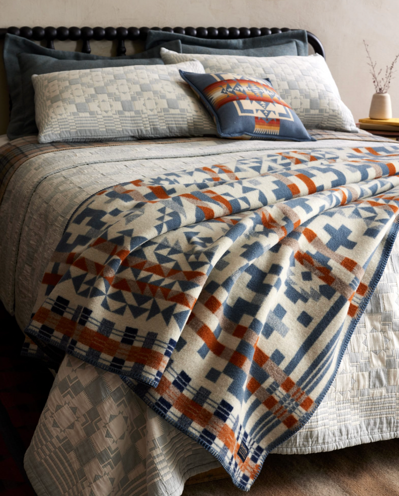 Blue Ridge Blanket | Jacquard Robe