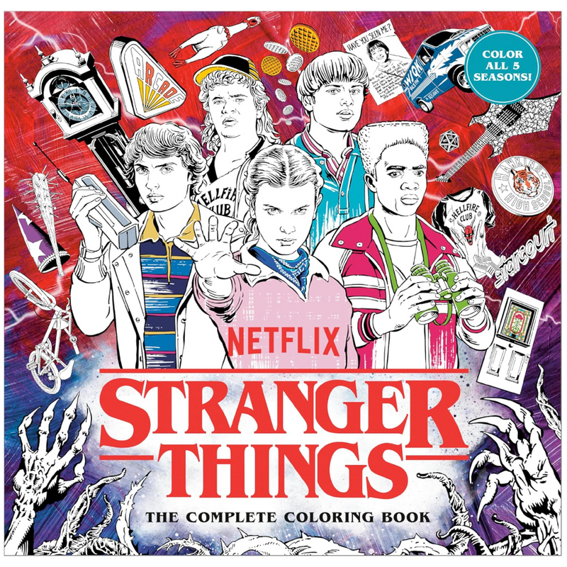 Stranger Things: The Complete Coloring Book
