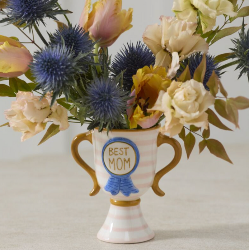 Best Mom Trophy Vase