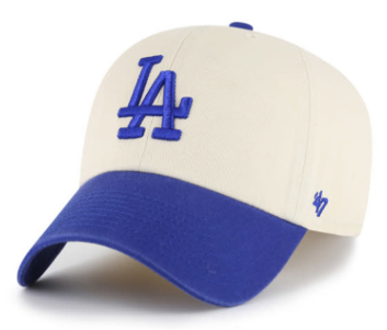 LOS ANGELES DODGERS NATURAL TWO TONE 47 CLEAN UP W/ NO LOOP LABEL