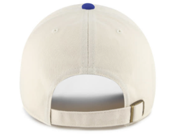 LOS ANGELES DODGERS NATURAL TWO TONE 47 CLEAN UP W/ NO LOOP LABEL