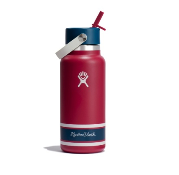 32 oz Flex Straw Cap Campus Red LE