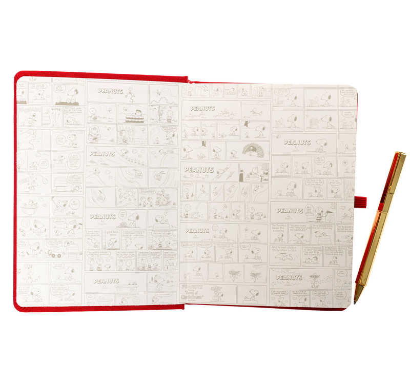 Peanuts® Fabric-Bound Journal with Pen