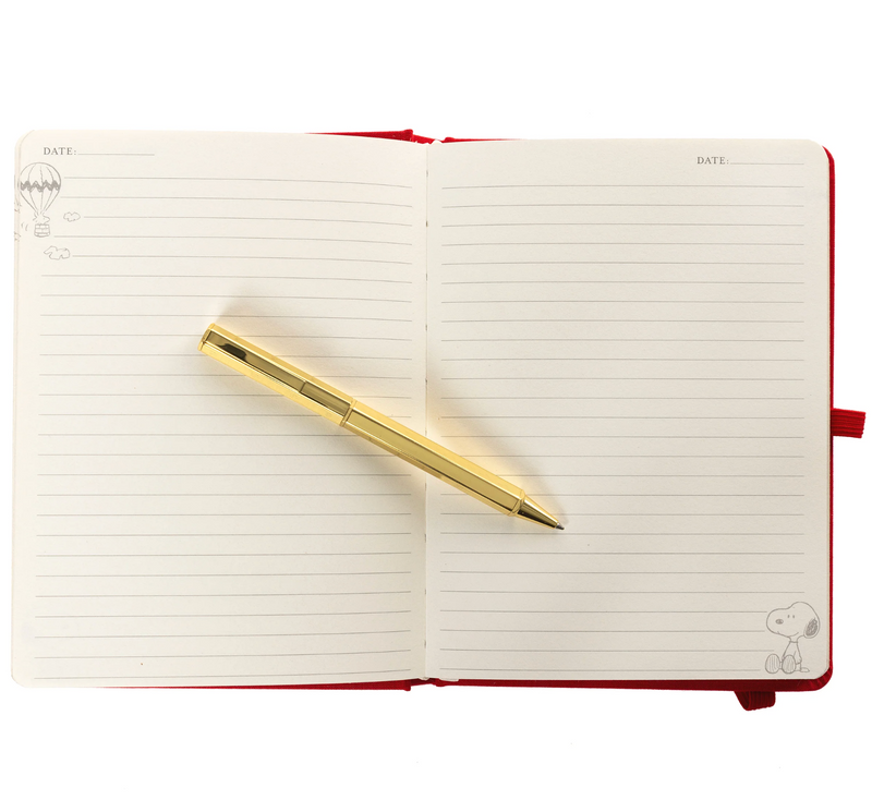 Peanuts® Fabric-Bound Journal with Pen