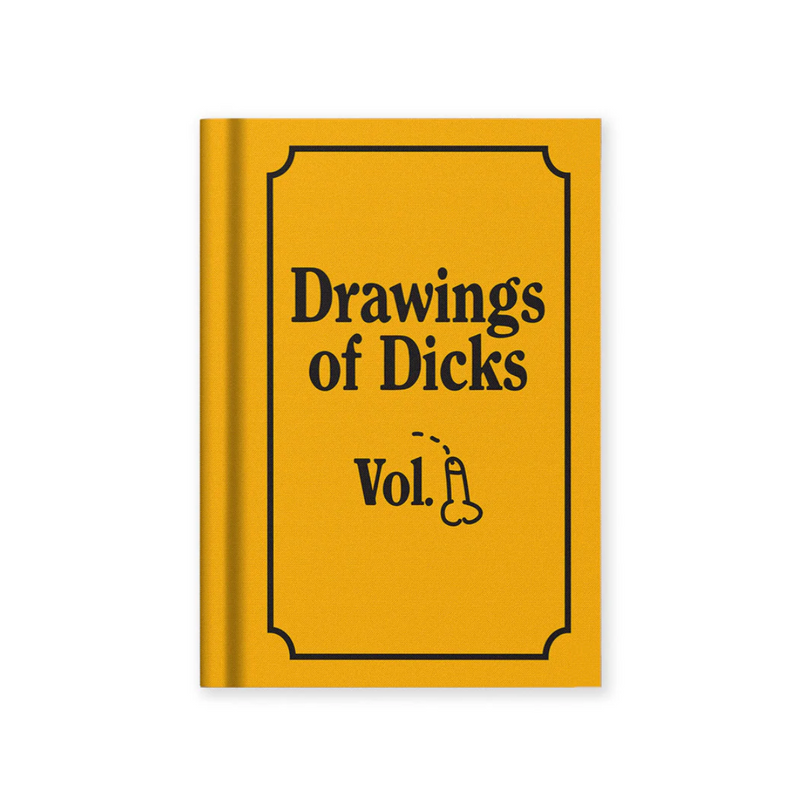 Drawings of Dicks A7 Fabric Hardback Notebook
