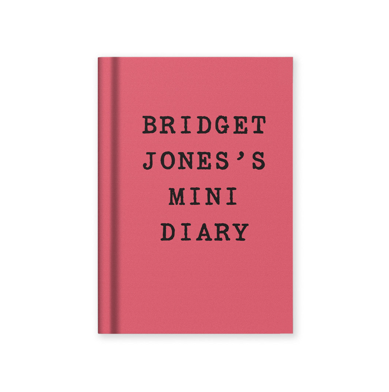 Bridget Jones's Mini Diary A7 Fabric Hardback Notebook