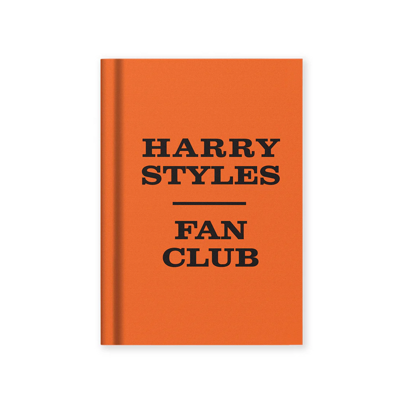 Harry Styles Fan Club Fabric Hardback Notebook