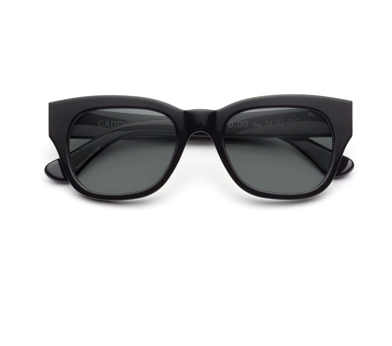 Miklos Sunglasses | Matte Black - Zeiss LightPro Gray