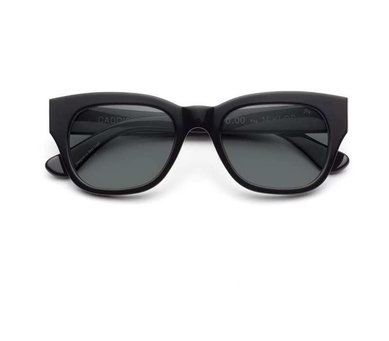 Miklos Sunglasses | Matte Black - Zeiss LightPro Gray