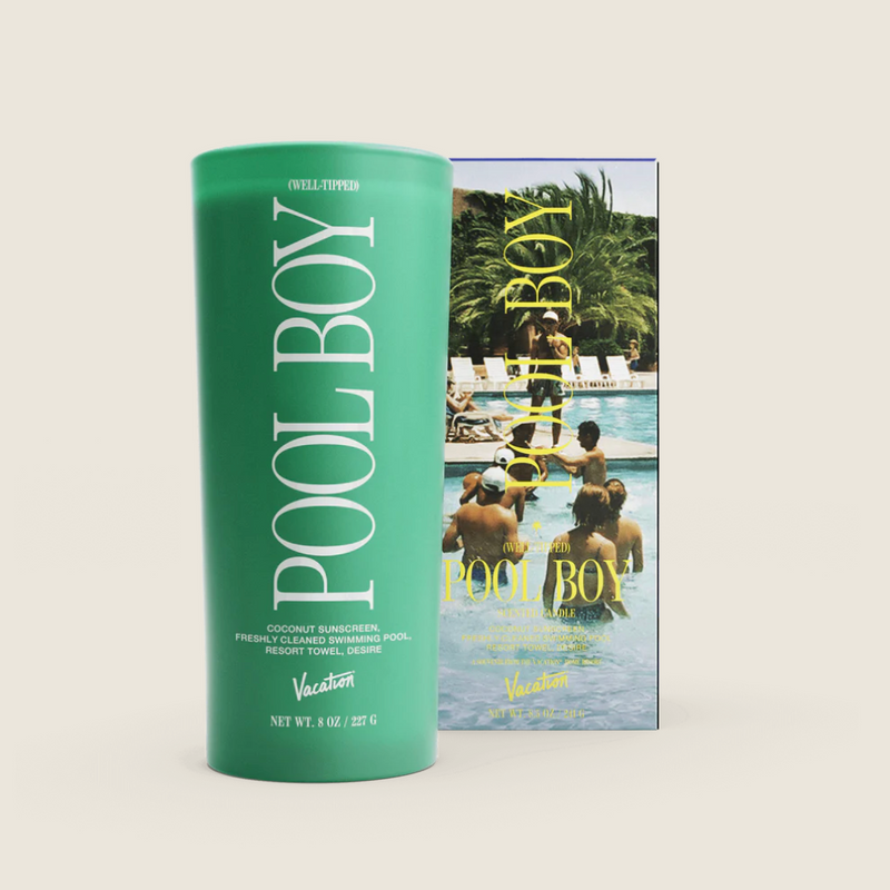 Well-Tipped Pool Boy Candle