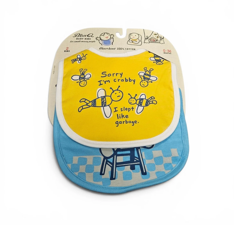 Sorry I'm Crabby & Lunch Chucker Baby Bibs