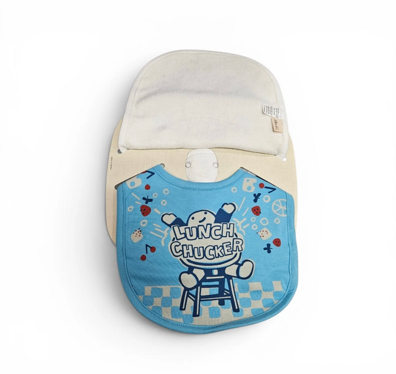 Sorry I'm Crabby & Lunch Chucker Baby Bibs
