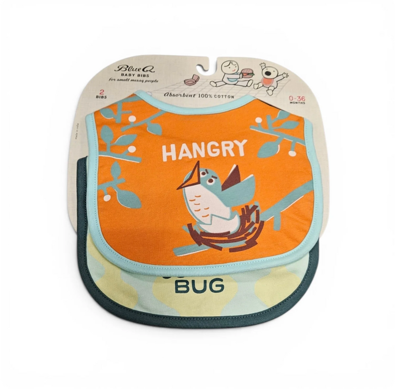 Hangry & Cuddle Bug Baby Bibs