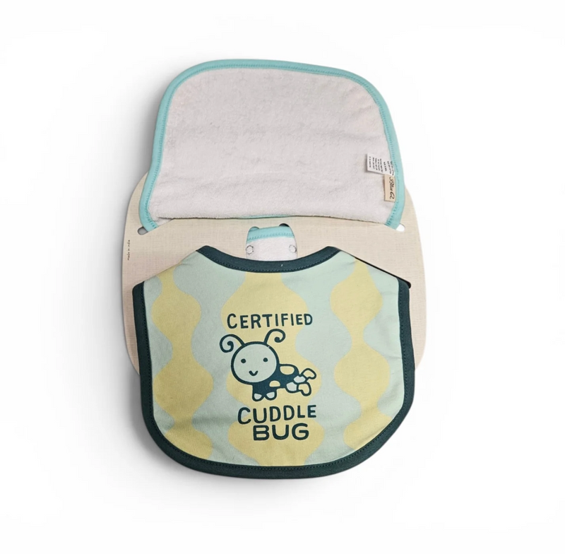 Hangry & Cuddle Bug Baby Bibs