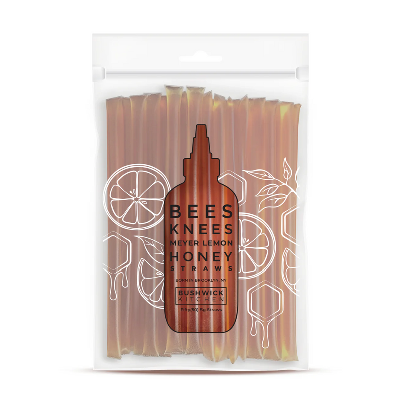 Meyer Lemon | Honey Straws