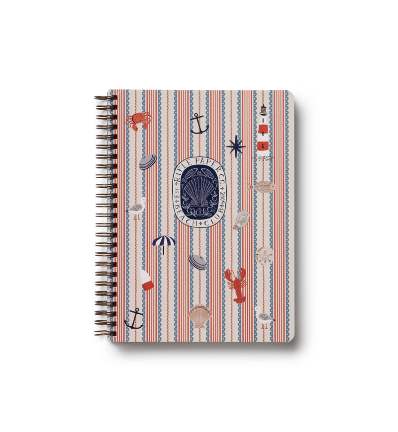Seaside Spiral Notebook - NEW