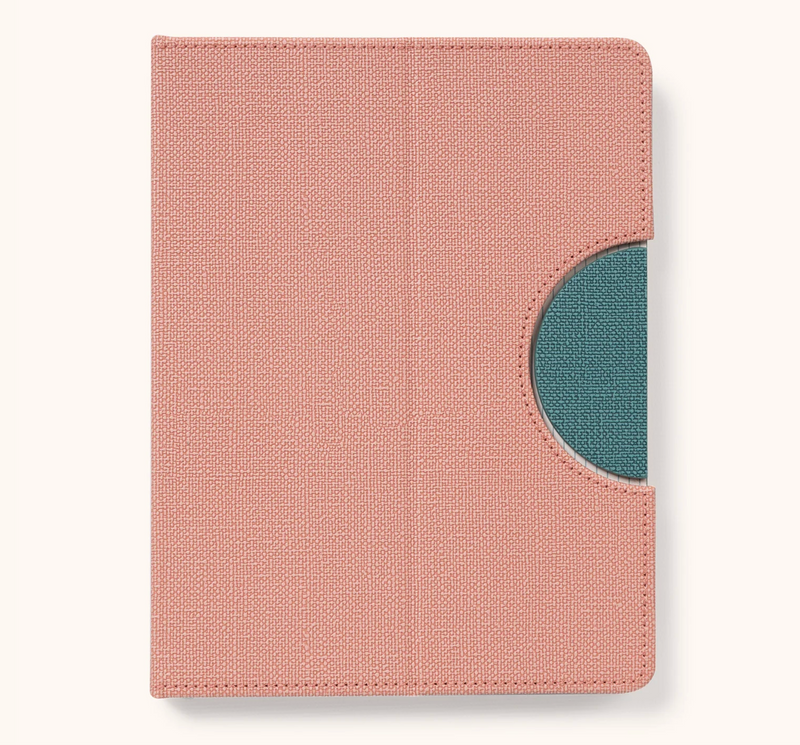 Coral Pink Dalton Cell Phone Stand Notebook