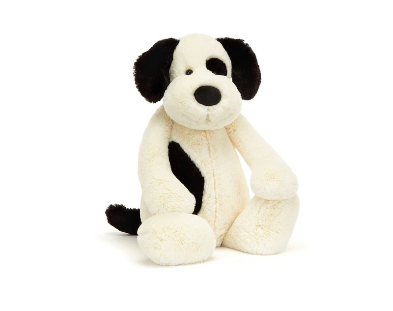 Bashful Black & Cream Puppy