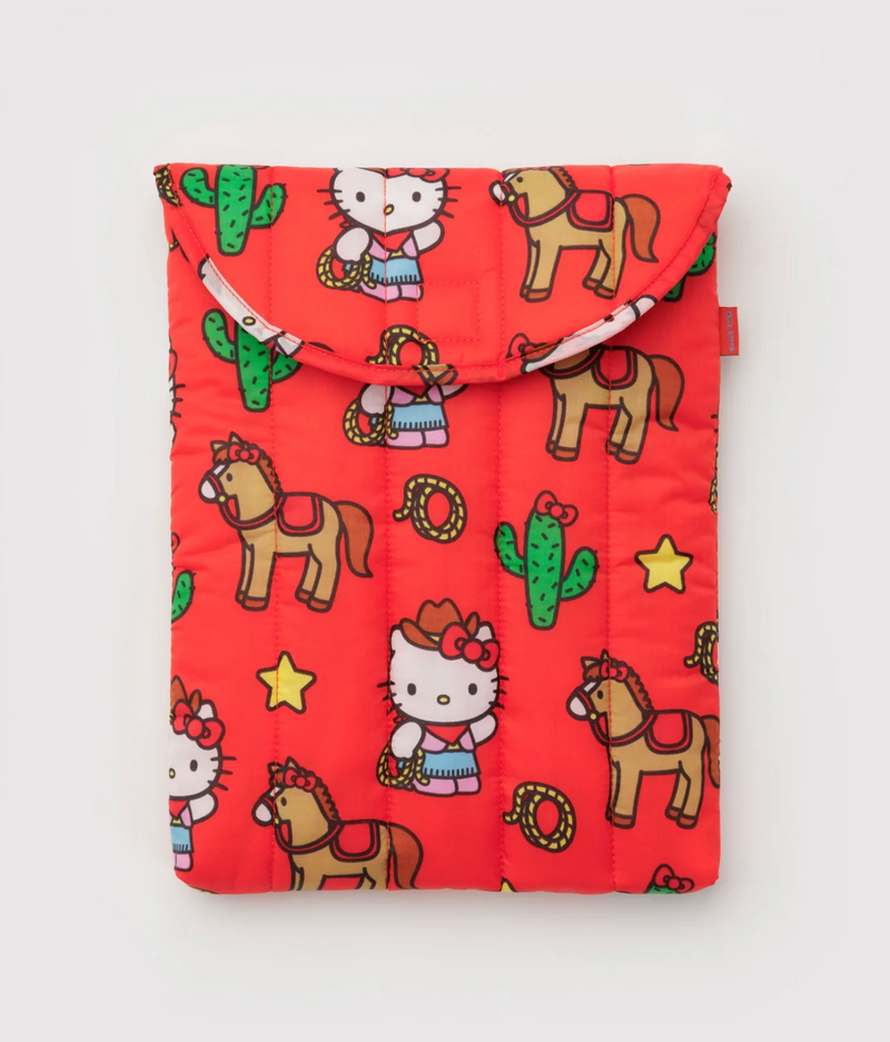 Puffy Laptop Sleeve 13"/14" | Hello Kitty Western