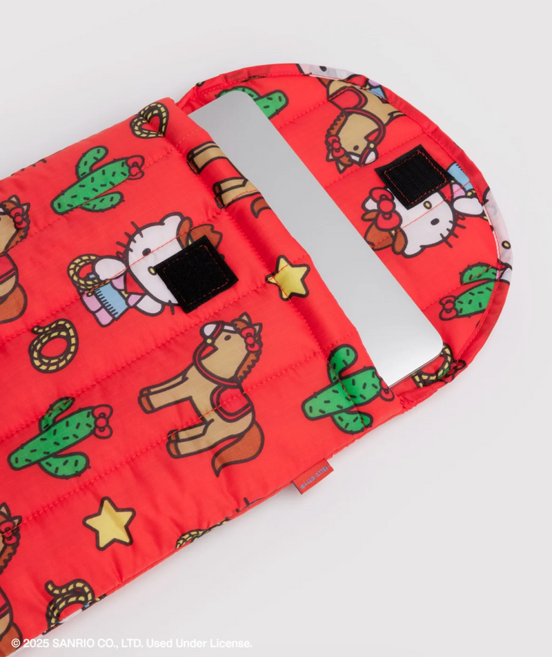 Puffy Laptop Sleeve 13"/14" | Hello Kitty Western