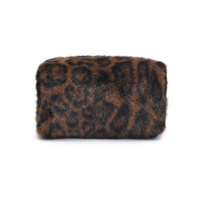Leopard Luxe Cosmetic Bag