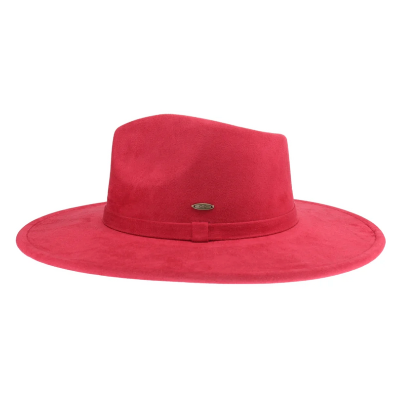 Camden Faux Suede C.C Rancher Hat