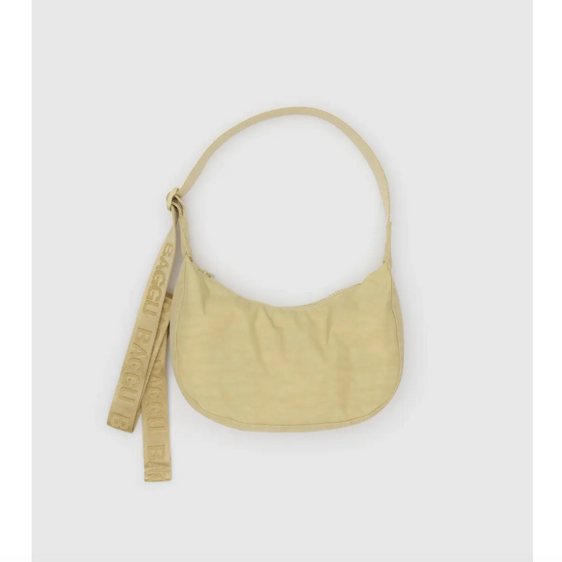 Small Nylon Crescent Bag | 51" Strap