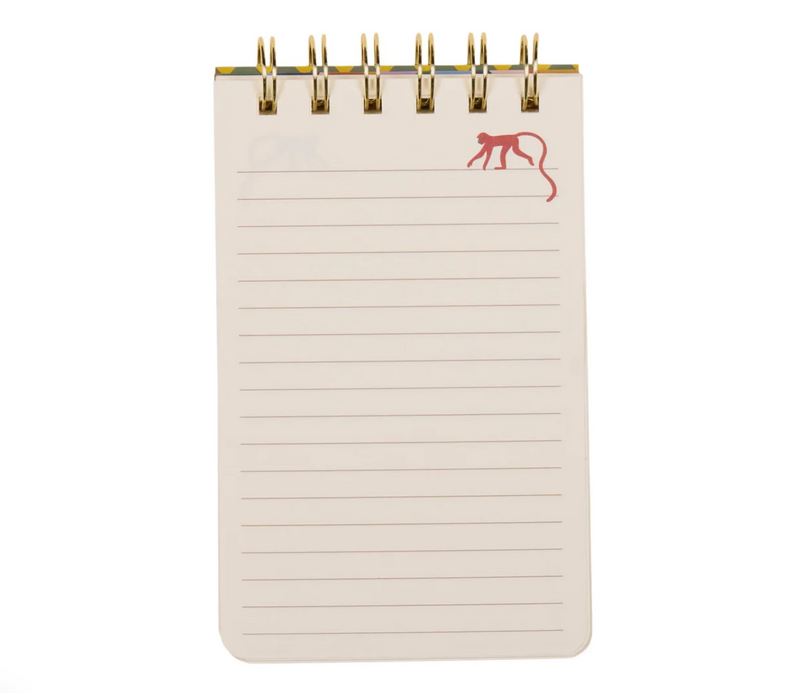 A Dopo Monkey Twin Wire Notepad