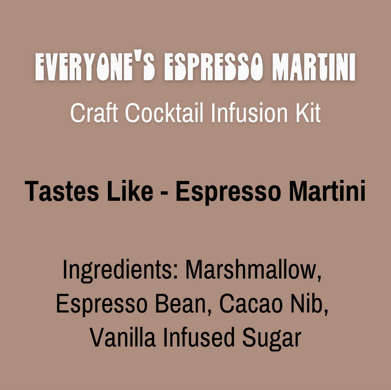 Jar Cocktail Kit Everyones Espresso Martini | Coffee Martini