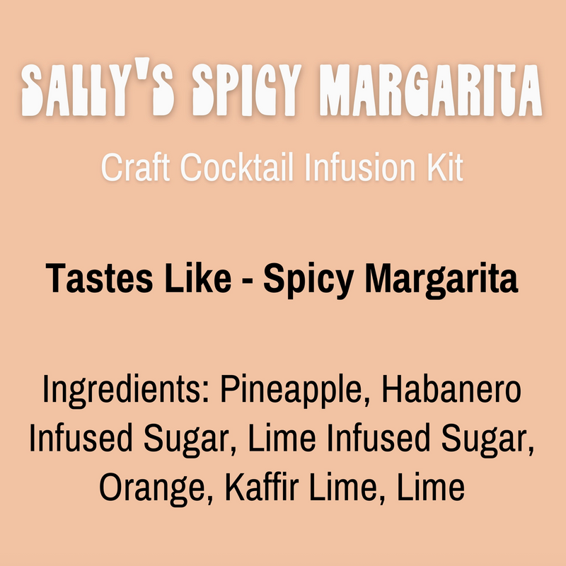 Jar Cocktail Kit Sally's Spicy Margarita | Lou's Libations