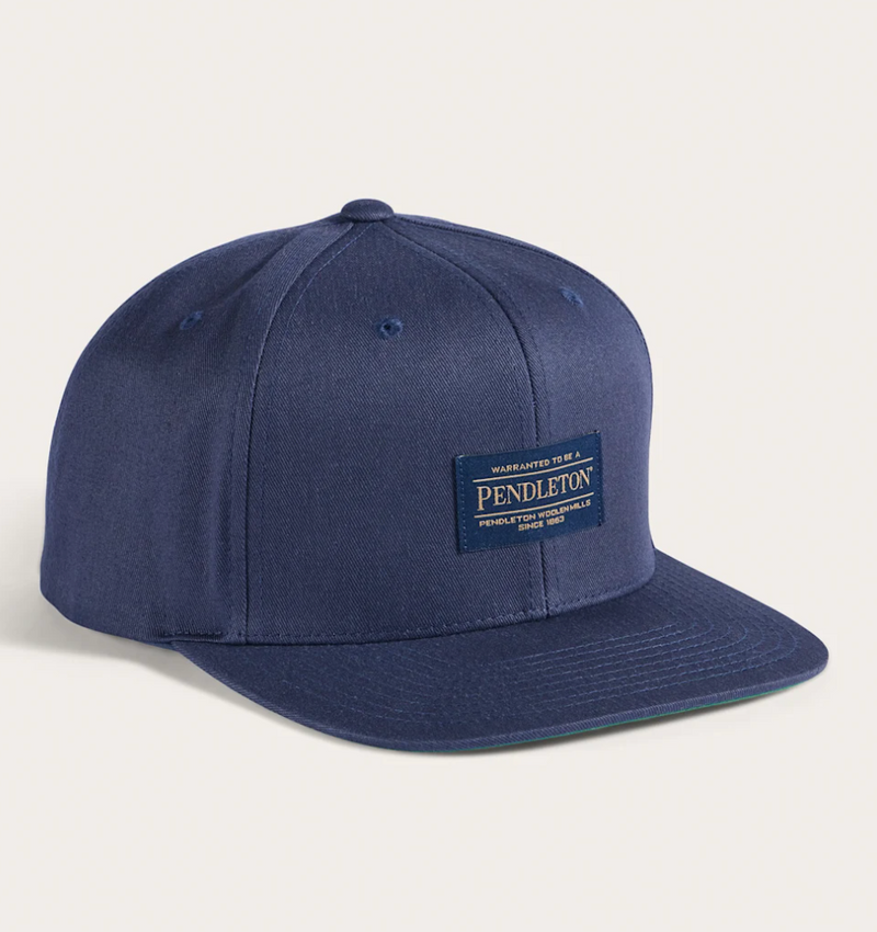 Logo Flat Brim Hat
